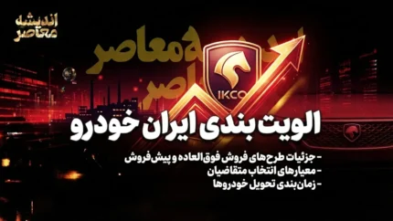 اولویتبندی ایران خودرو در سال ۱۴۰۵؛ جزئیات کامل ثبت نام، گروههای متقاضی و محصولات عرضه شده