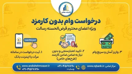 ام رسالت درخواست وام بدون کارمزد ۱۴۰۵ | آموزش ثبت درخواست وام قرض‌الحسنه در mresalat.ir
