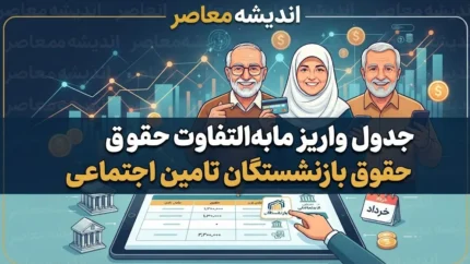 جدول واریز مابه‌التفاوت حقوق بازنشستگان تأمین اجتماعی ۱۴۰۵ اعلام شد | زمان پرداخت معوقات افزایش حقوق و متناسب‌سازی