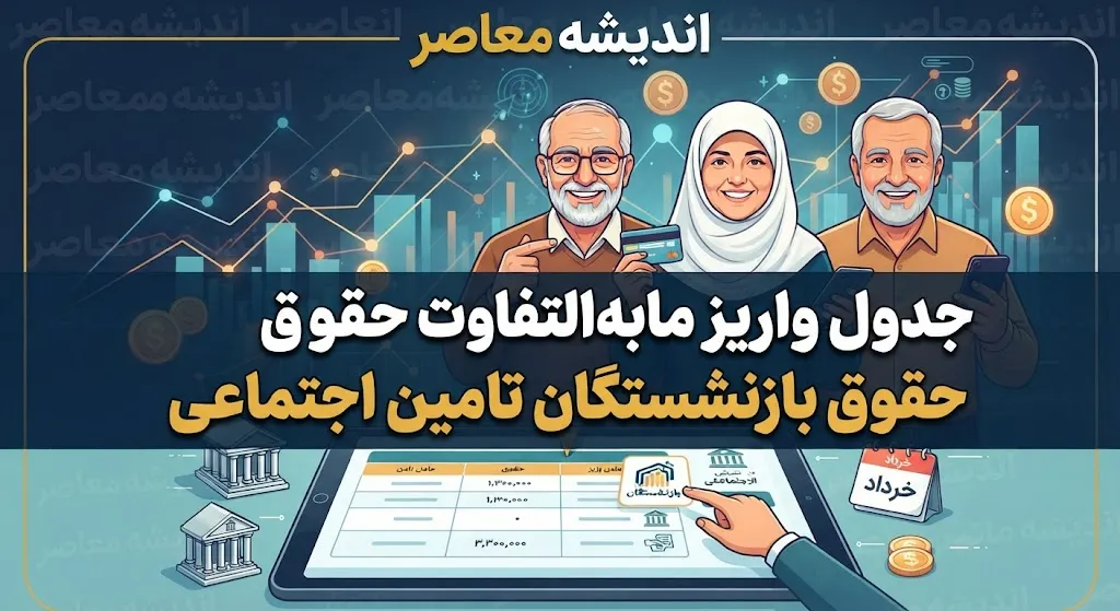 جدول واریز مابه التفاوت حقوق بازنشستگان تامین اجتماعی ۱۴۰۵؛ معوقات اردیبهشت چه زمانی پرداخت می شود؟ آخرین خبر رسمی از زمان واریز مطالبات