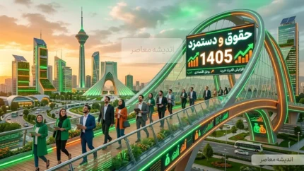 حقوق و دستمزد ۱۴۰۵ اعلام شد؛ حداقل مزد کارگران ۱۶ میلیون و ۶۲۵ هزار تومان و کف حقوق کارمندان ۱۸ میلیون و ۸۰۰ هزار تومان