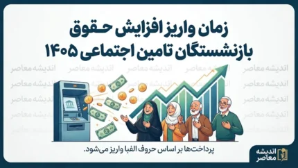 زمان واریز افزایش حقوق بازنشستگان تامین اجتماعی ۱۴۰۵؛ حقوق با رقم جدید چه زمانی پرداخت می‌شود؟