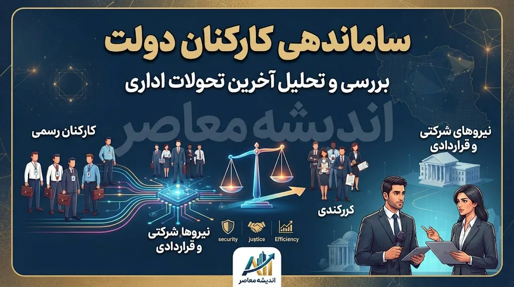 آخرین خبر از طرح ساماندهی کارکنان دولت و پرداخت حقوق نیروهای شرکتی در شهریور ۱۴۰۵؛ حقوق نیروهای شرکتی مستقیم واریز می شود؟