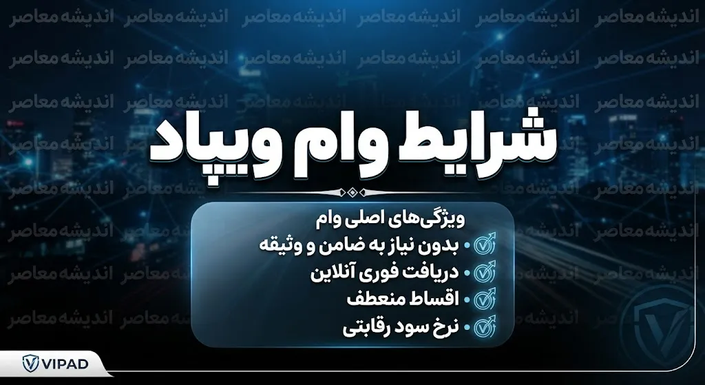وام ویپاد ۱۴۰۵؛ شرایط دریافت وام بدون ضامن، مبلغ تسهیلات و نحوه ثبت نام