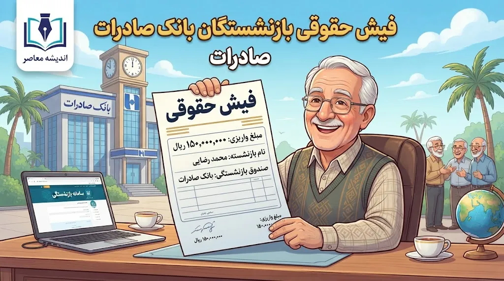 تاریخ واریز حقوق بازنشستگان کشوری بانک صادرات در مهر ۱۴۰۵؛ حقوق بازنشستگان چه روزی واریز می شود؟ آخرین خبر و راهنمای پیگیری