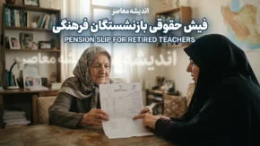 فیش حقوقی بازنشستگان فرهنگی شهریور ۱۴۰۵ | دریافت فیش حقوقی فرهنگیان بازنشسته با کد ملی