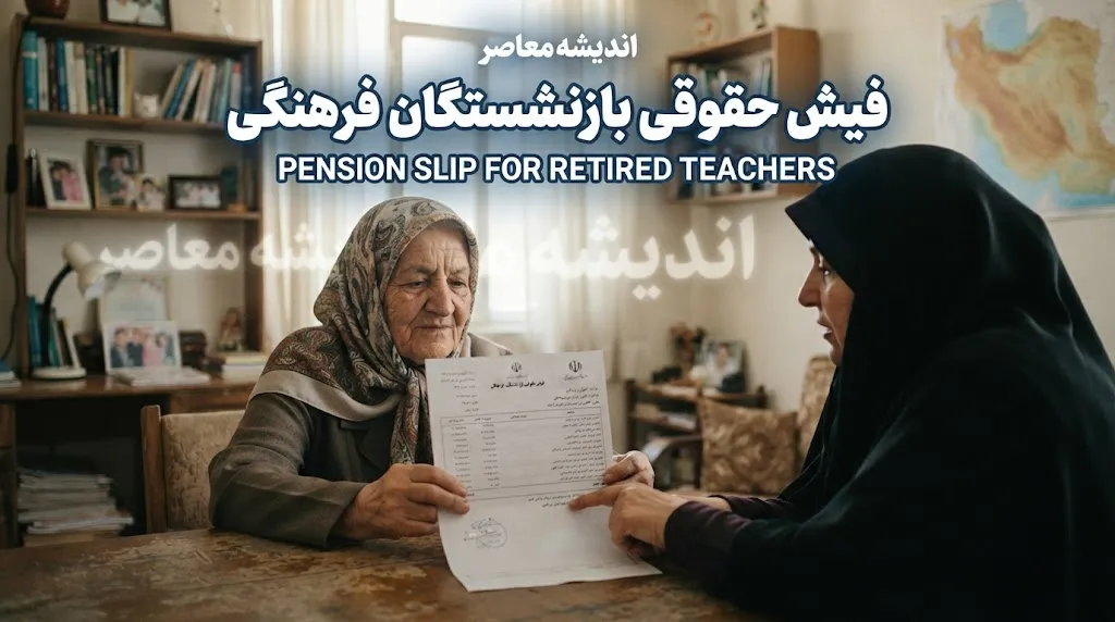 فیش حقوقی بازنشستگان فرهنگی شهریور ۱۴۰۵ | دریافت فیش حقوقی فرهنگیان بازنشسته با کد ملی