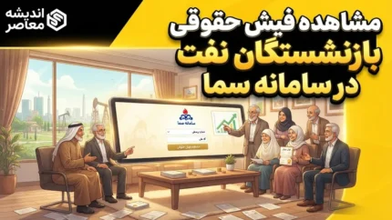 مشاهده فیش حقوقی بازنشستگان نفت در سامانه سما + راهنمای گام‌به‌گام