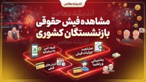 مشاهده فیش حقوقی بازنشستگان کشوری | ورود به سامانه فیش حقوقی شهریور ۱۴۰۵ با کد ملی و دریافت حکم حقوقی