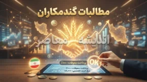 آخرین خبر از مطالبات گندمکاران در ۳۱ شهریور ۱۴۰۵؛ واریز ۵۵ همت انجام شد، ۱۰۰ همت دیگر در راه است