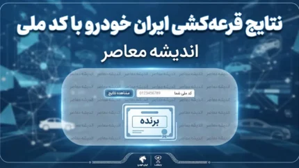 نتایج قرعه کشی ایران خودرو با کد ملی؛ اعلام نتایج مرحله پانزدهم شهریور ۱۴۰۵