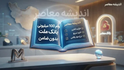 وام ۱۰۰ میلیونی بانک ملت بدون ضامن؛ شرایط دریافت، سود، اقساط و نحوه ثبت نام ۱۴۰۵