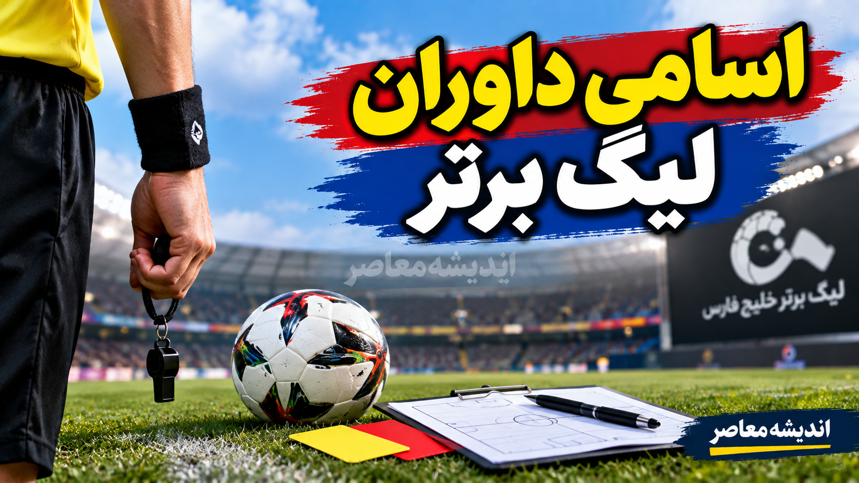 اسامی داوران هفته هشتم لیگ برتر ۱۴۰۵-۱۴۰۶ اعلام شد؛ داور تراکتور استقلال و پرسپولیس صنعت نفت مشخص شدند
