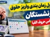 جدول زمان بندی واریز حقوق بازنشستگان بر اساس حروف الفبا مهر ۱۴۰۵ | زمان پرداخت حقوق بازنشستگان تامین اجتماعی، کشوری و لشکری